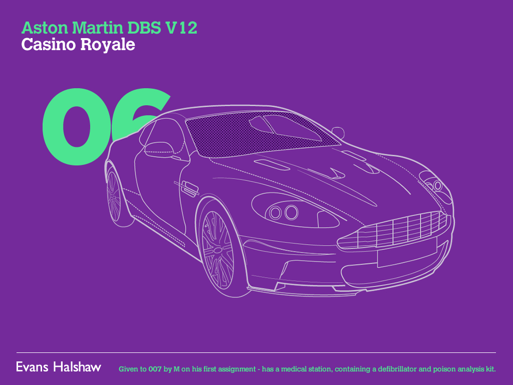 Aston Martin DBS V12 | Casino Royale, 2006