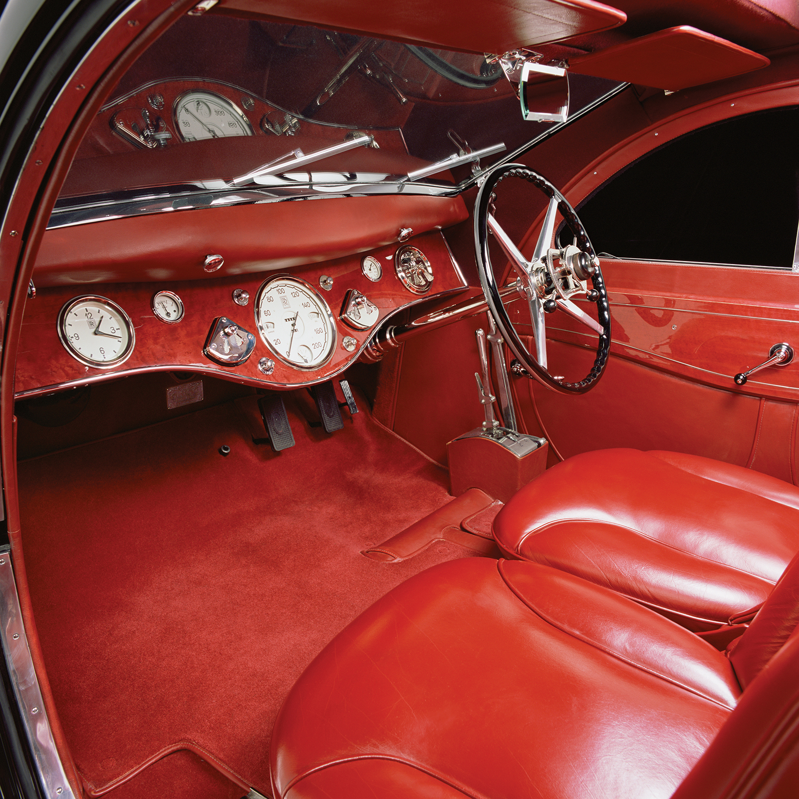 1925 Rolls Royce Phantom I Jonckheere Aerodynamic Coupe (1934) - Interior