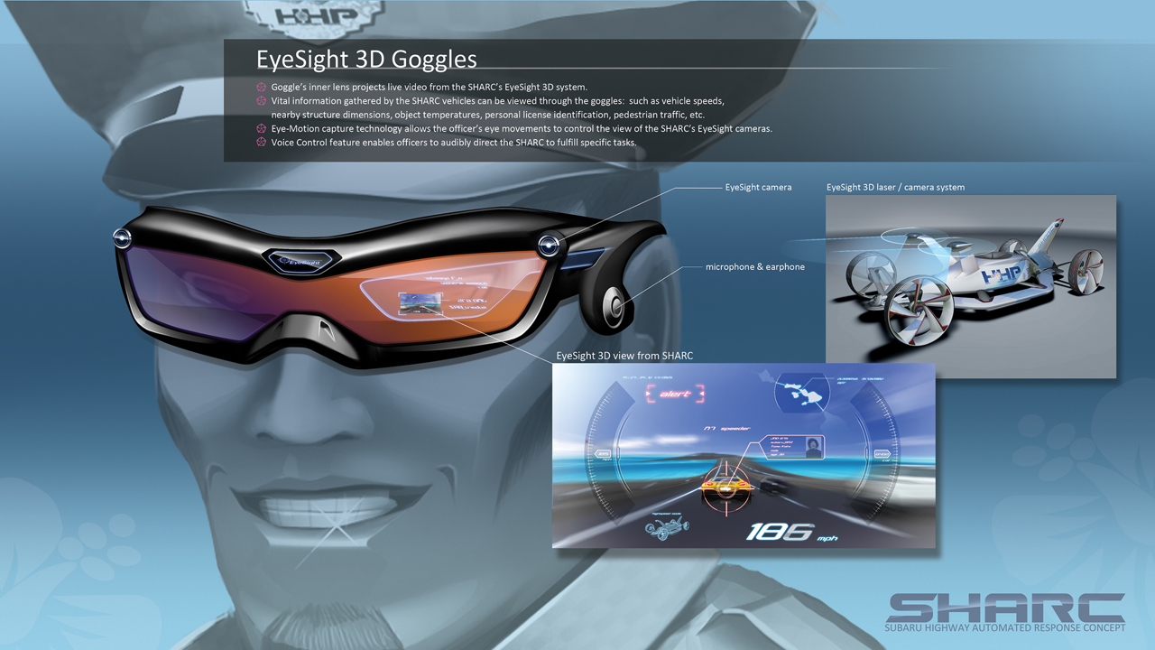 LA Design Challenge (2012): Subaru Highway Automated Response Concept (SHARC)