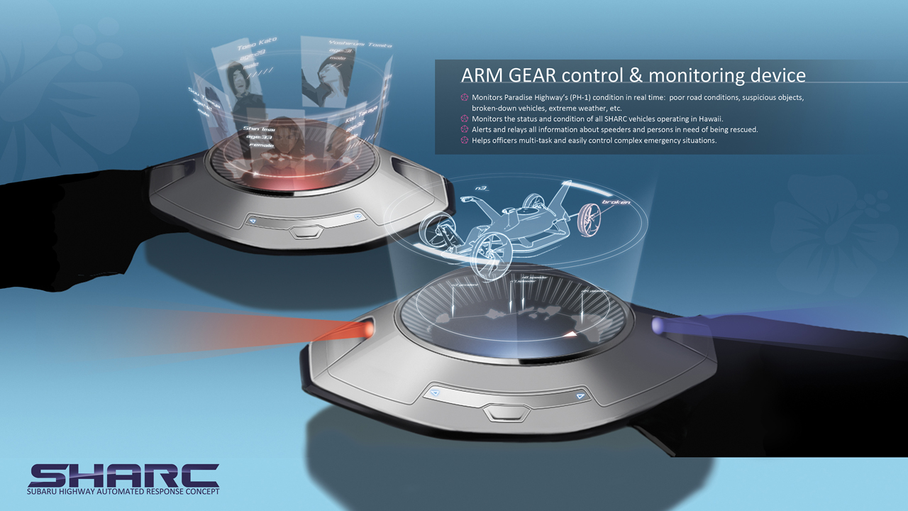 LA Design Challenge (2012): Subaru Highway Automated Response Concept (SHARC)