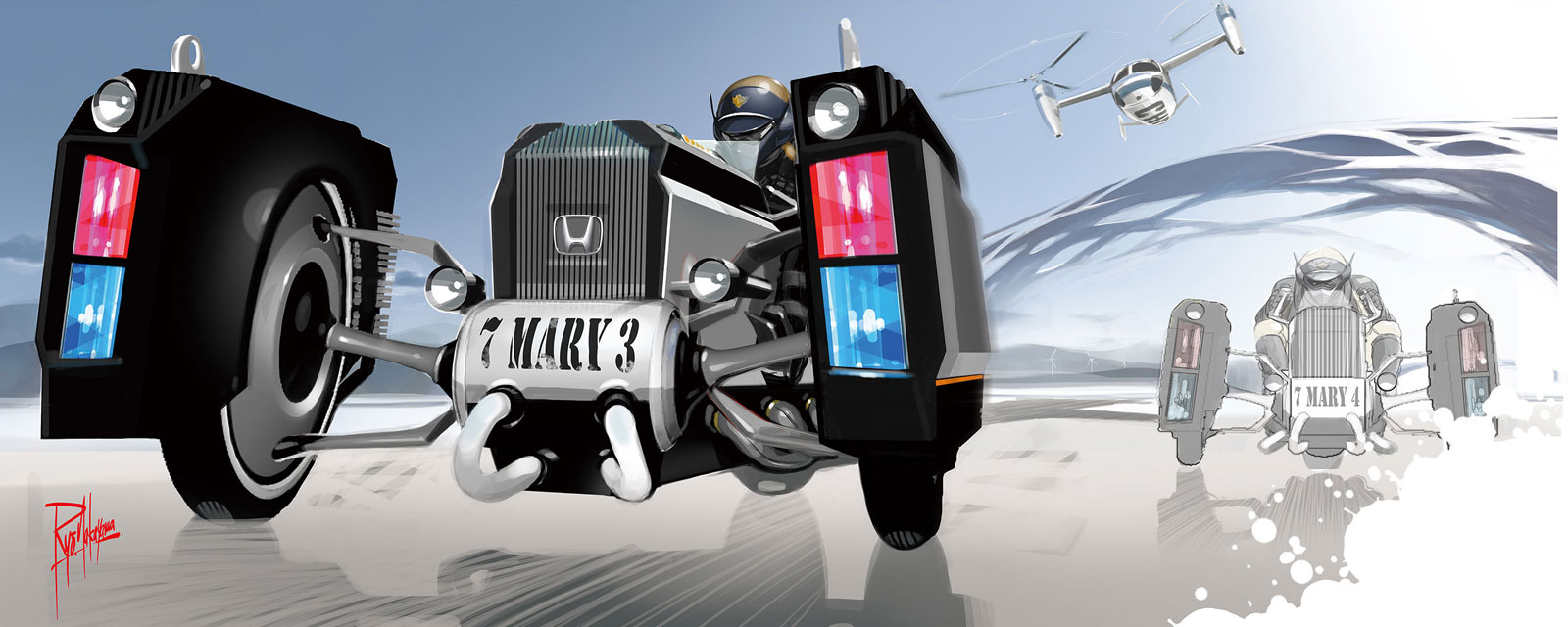 LA Design Challenge (2012): Honda CHiPs 2025 Traffic Crawler