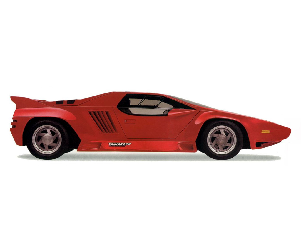 Vector W8, 1989 - Prototype (PP-2, pre-production model #2)