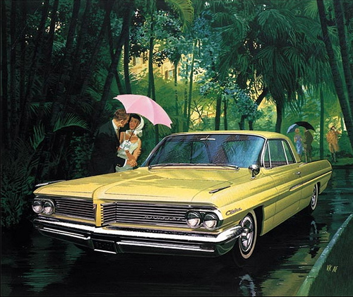 1962 Pontiac Catalina Sports Sedan - 'Rain in Rio': Art Fitzpatrick and Van Kaufman