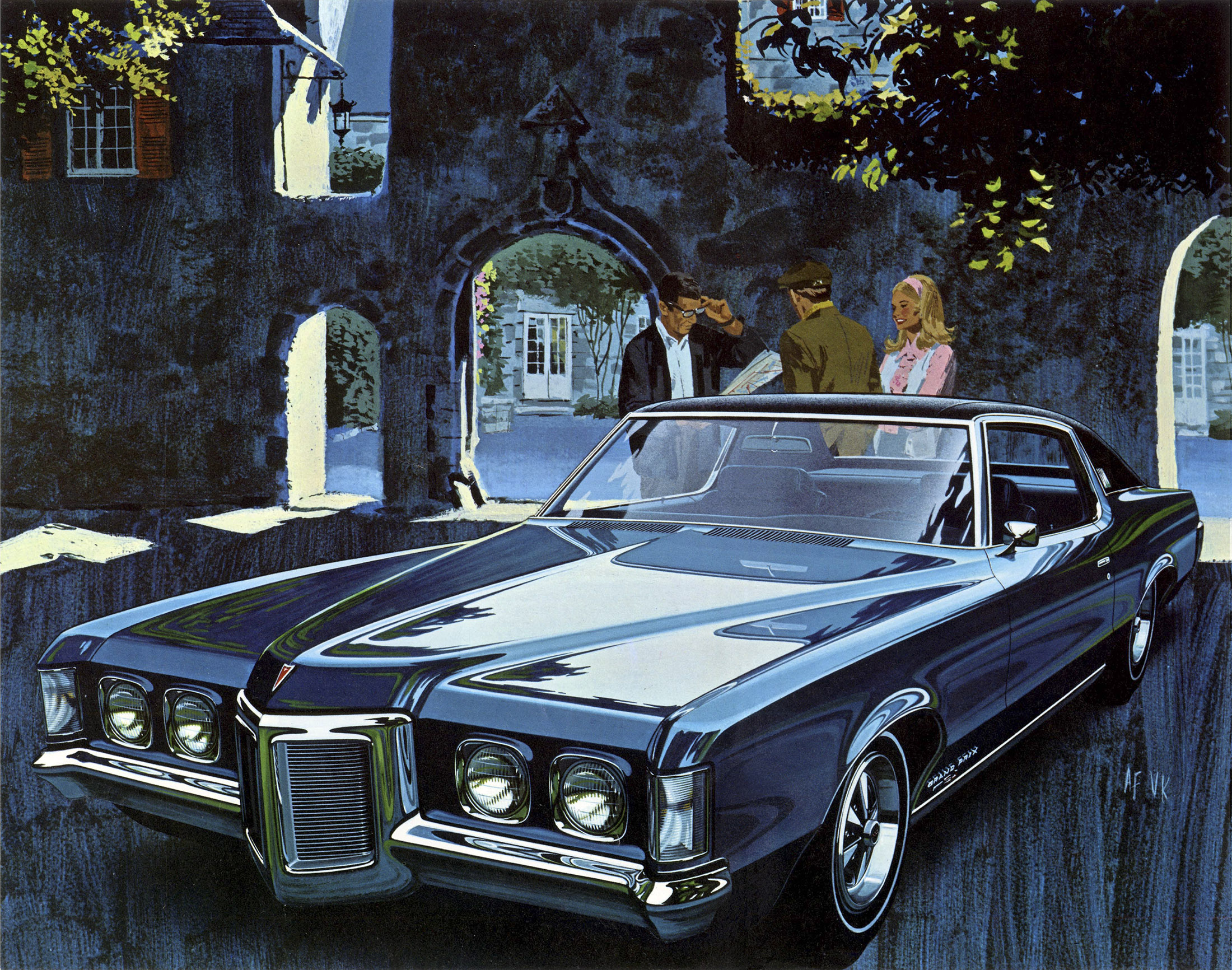 1969 Pontiac Gran Prix: Art Fitzpatrick and Van Kaufman