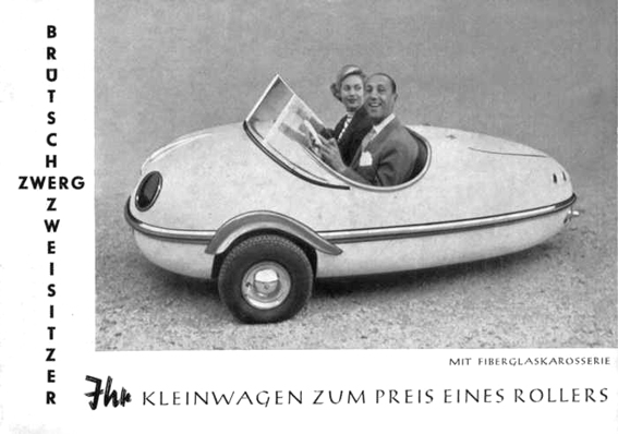 Brütsch Zwerg Zweisitzer, 1955