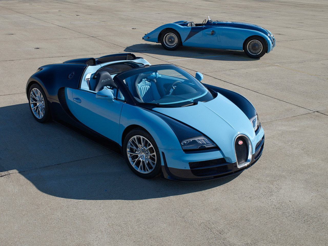 Bugatti Veyron 'Jean-Pierre Wimille' (2013) - Design inspiration from the Bugatti 57G 'Tank'