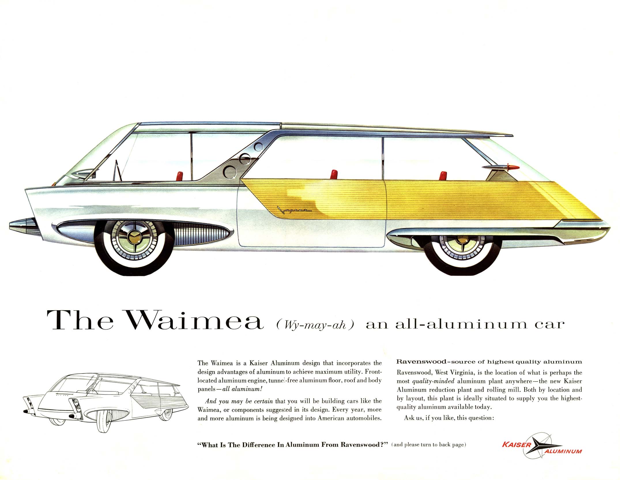 Kaiser Aluminium Idea Cars (1958-59): Waimea