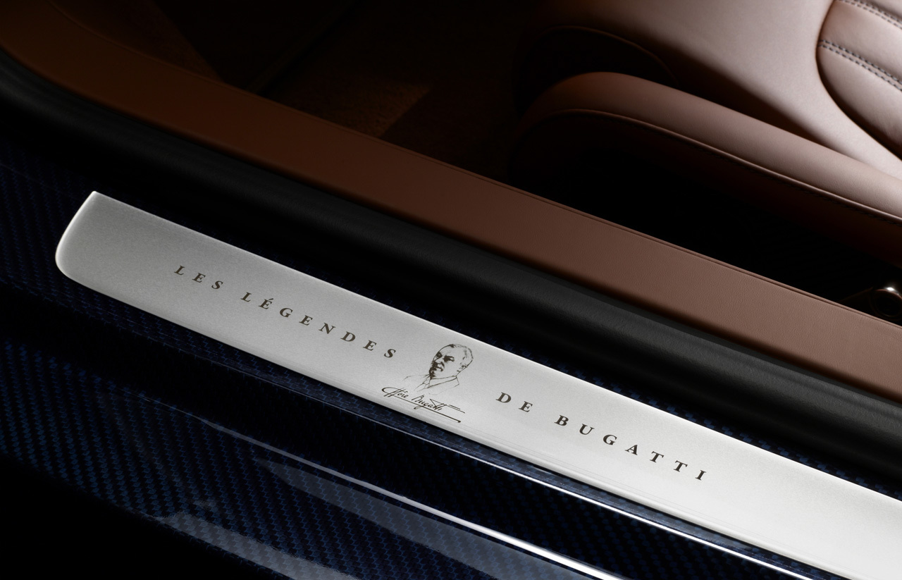 Bugatti Veyron 'Ettore Bugatti' (2014) - Door Sill Plate