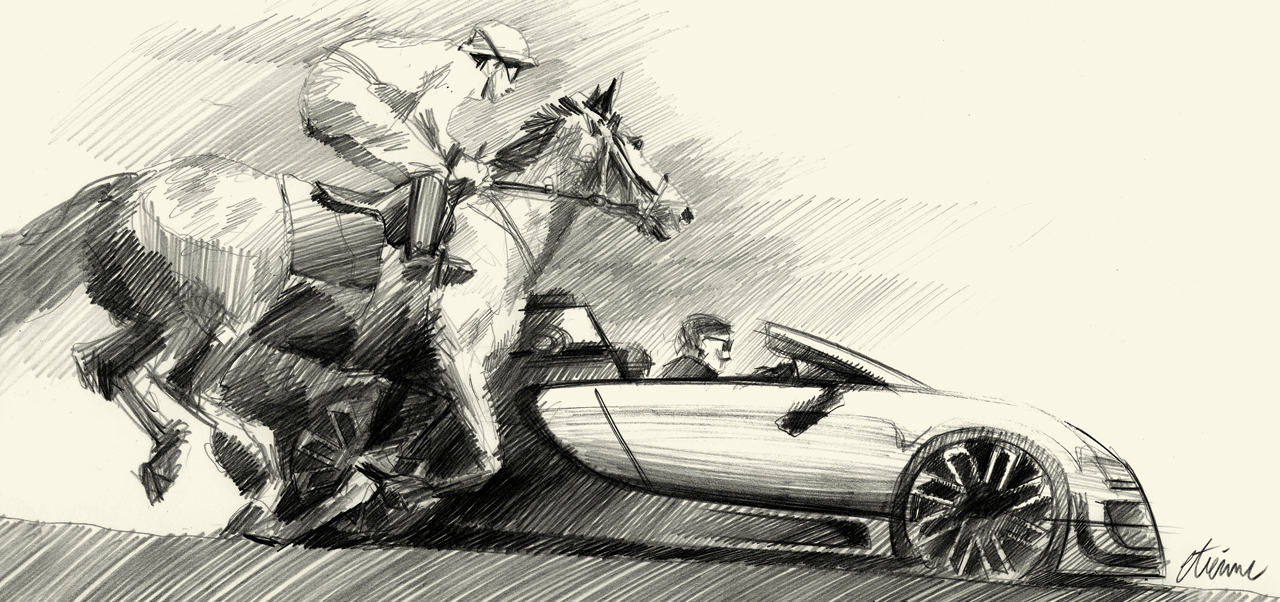 Design Sketch - Legend 'Ettore Bugatti'