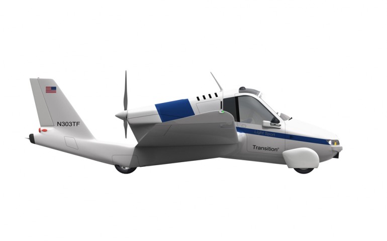 Terrafugia Transition (2010): Next-gen flying car design