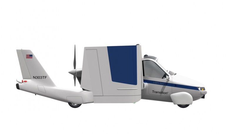 Terrafugia Transition (2010): Next-gen flying car design
