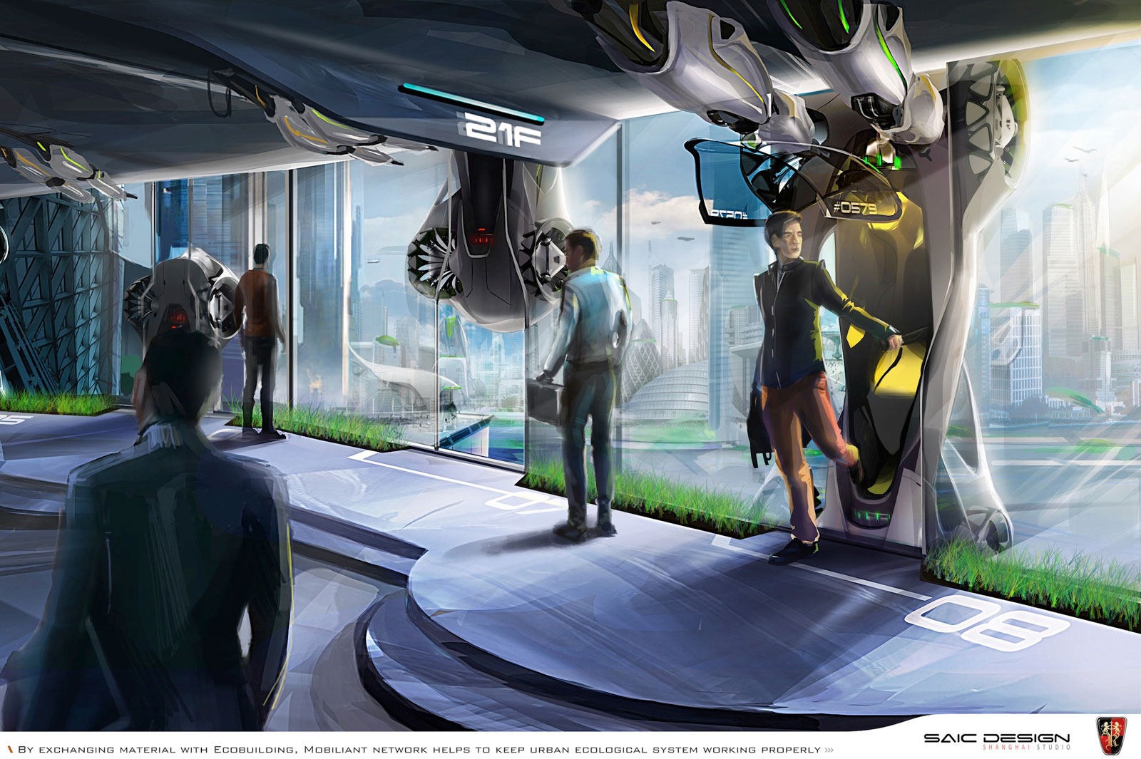 LA Design Challenge (2013): Roewe Mobiliant Concept