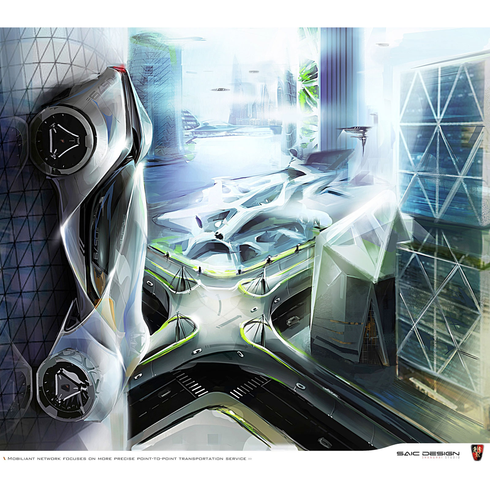 LA Design Challenge (2013): Roewe Mobiliant Concept