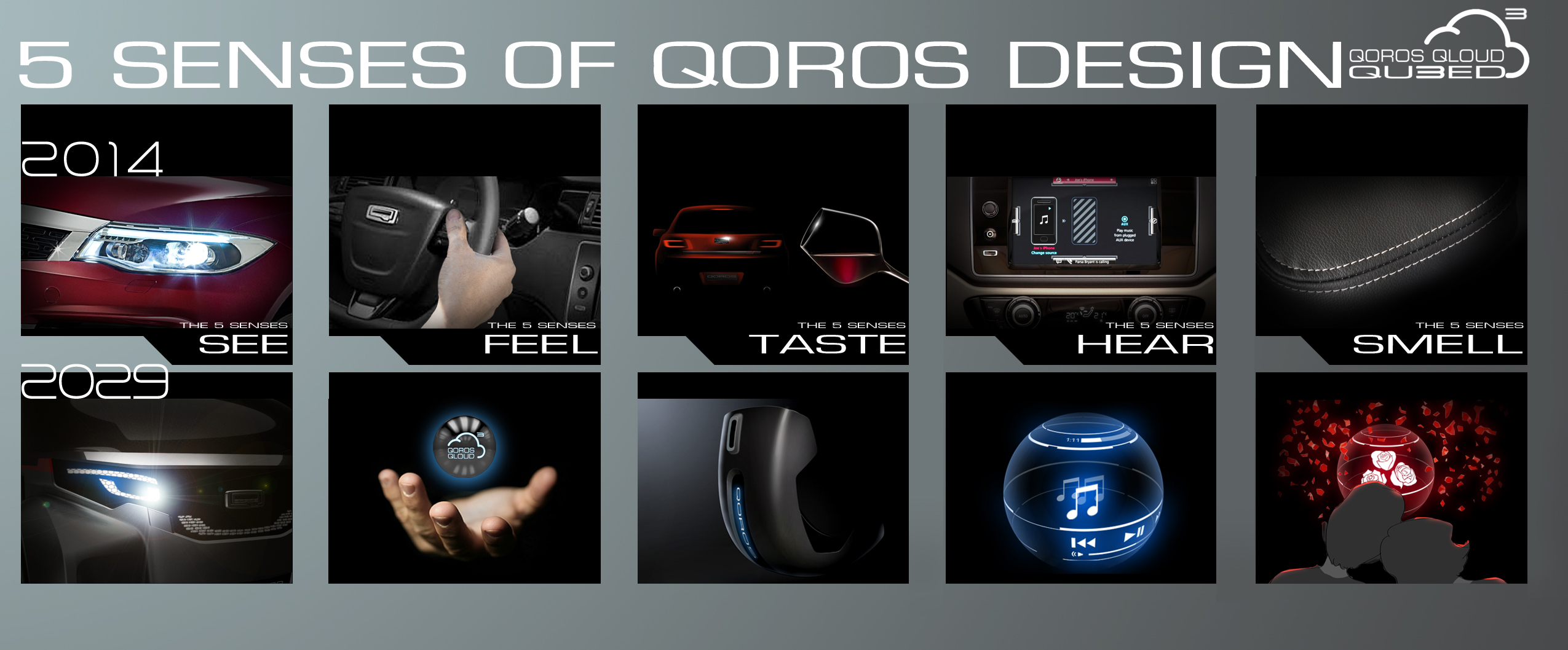 LA Design Challenge (2014): Qoros Qloud Qubed