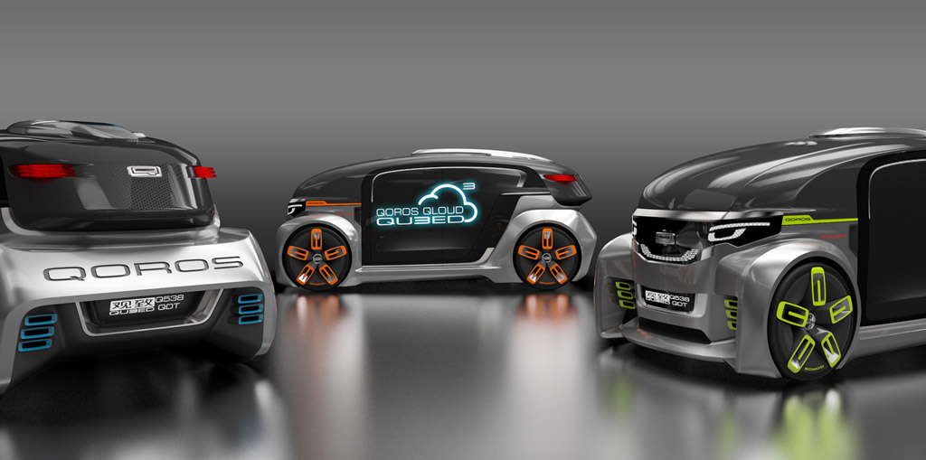 LA Design Challenge (2014): Qoros Qloud Qubed