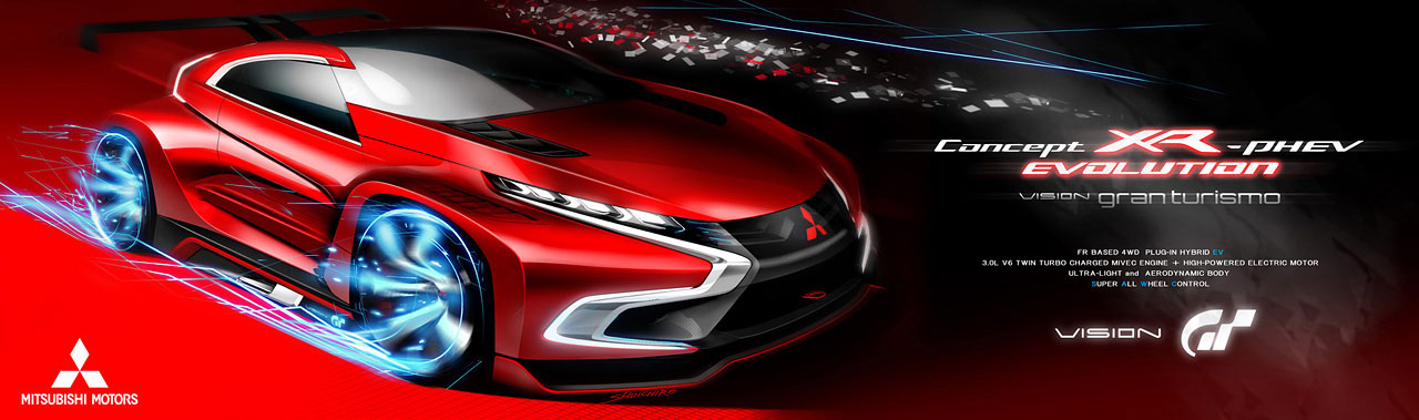 Mitsubishi Concept XR-PHEV Evolution Vision Gran Turismo (2014)