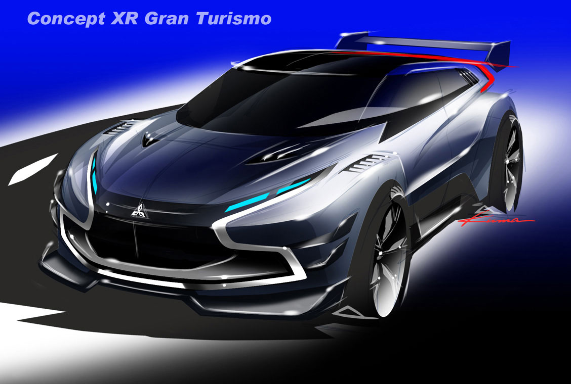 Mitsubishi Concept XR-PHEV Evolution Vision Gran Turismo (2014)