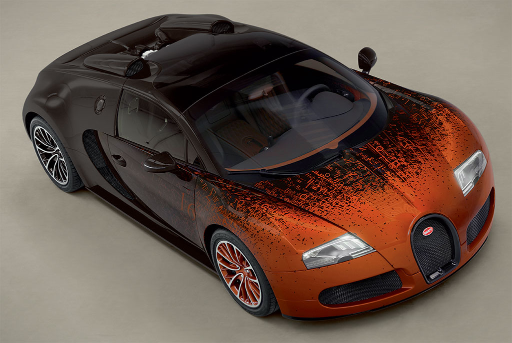 Bugatti Veyron Grand Sport Venet Art Car (2012)