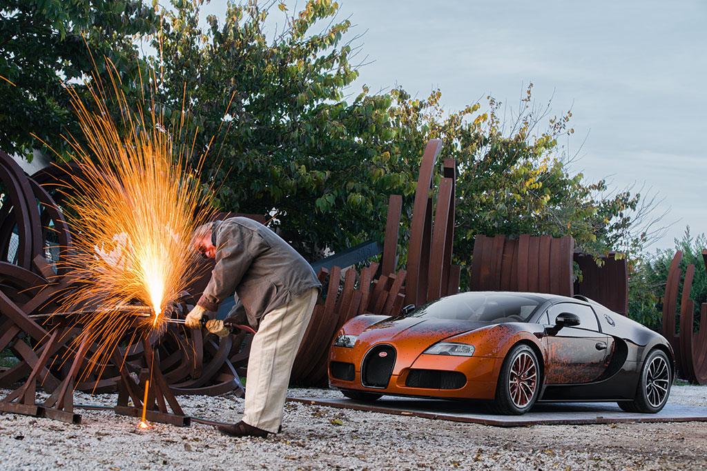 Bugatti Veyron Grand Sport Venet Art Car (2012)