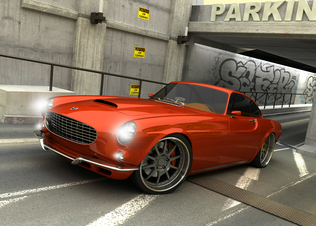 VOX 1800 Custom by Vizualtech (2009): Volvo P1800 Rework