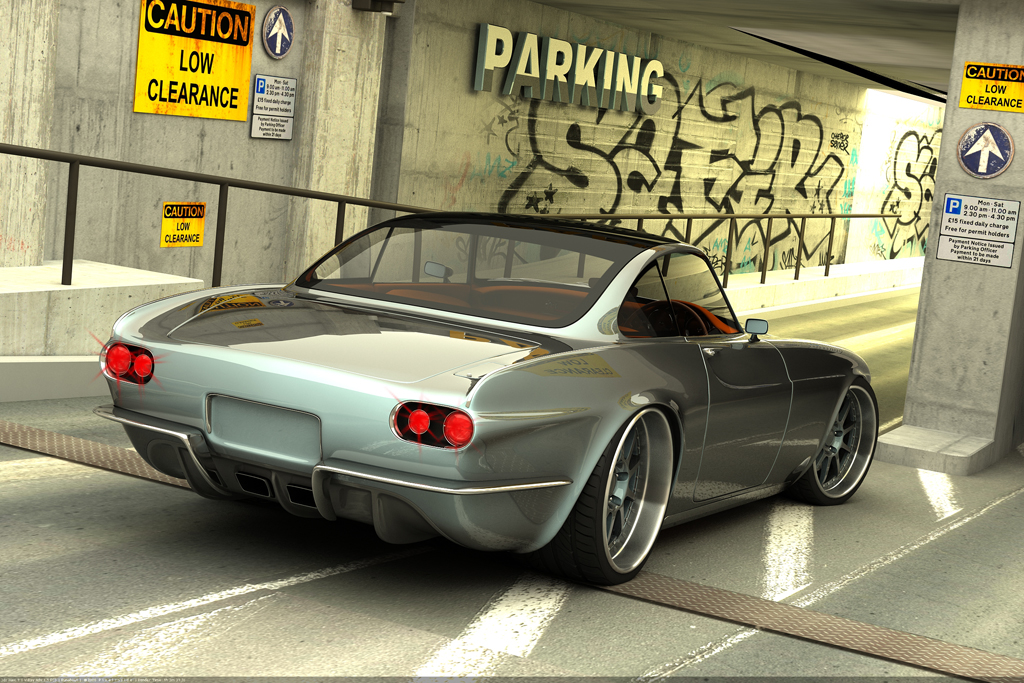 VOX 1800 Custom by Vizualtech (2009): Volvo P1800 Rework