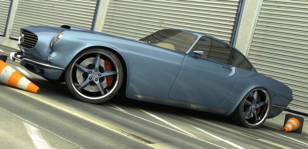 VOX 1800 Custom by Vizualtech (2009): Volvo P1800 Rework