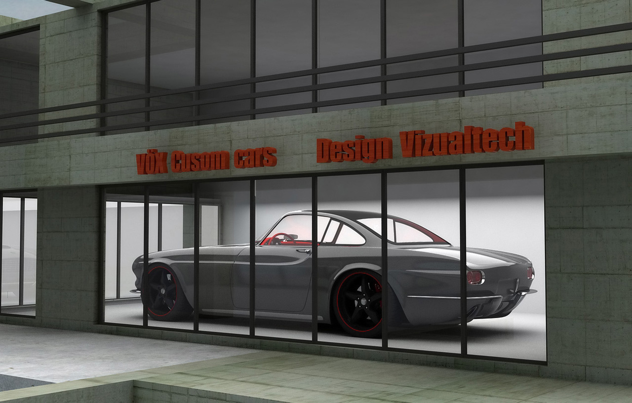 VOX 1800 Custom by Vizualtech (2009): Volvo P1800 Rework