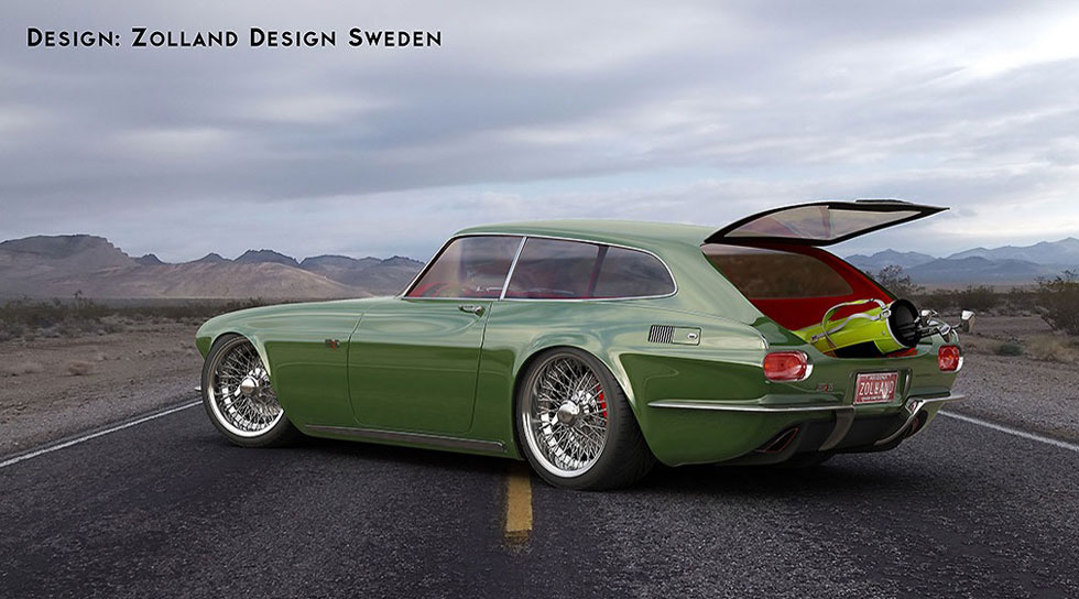 Volvo P1800 ZES by Bo Zolland (2013)