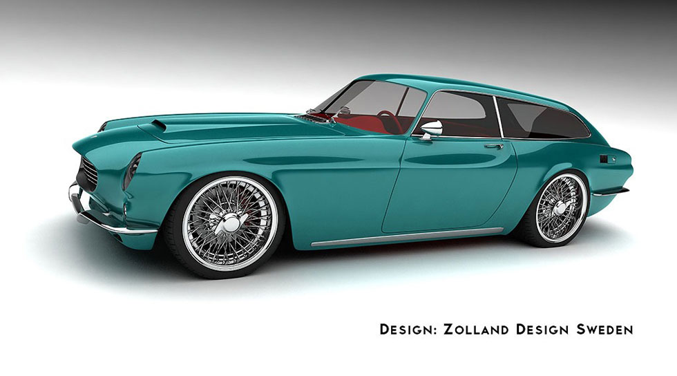 Volvo P1800 ZES by Bo Zolland (2013)