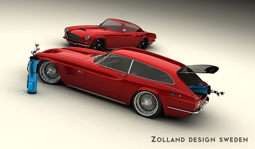 Volvo P1800 ZES by Bo Zolland (2013)
