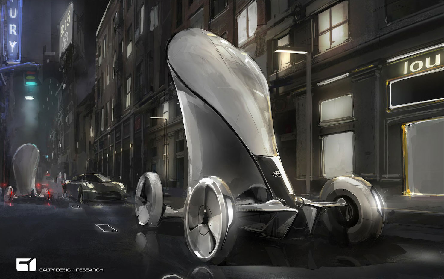 LA Design Challenge (2013): Toyota e-grus Concept