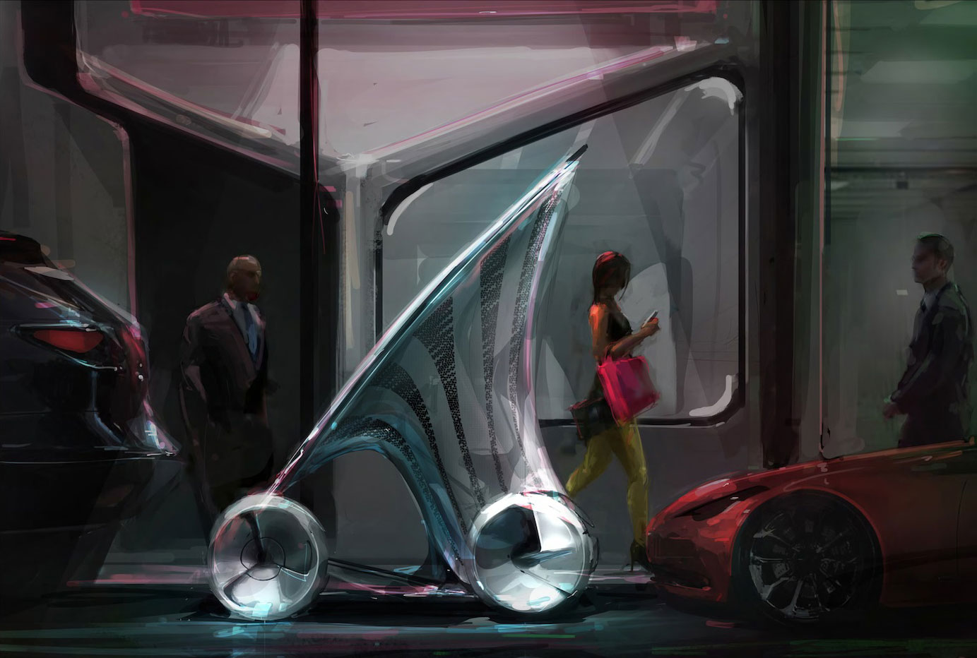 LA Design Challenge (2013): Toyota e-grus Concept