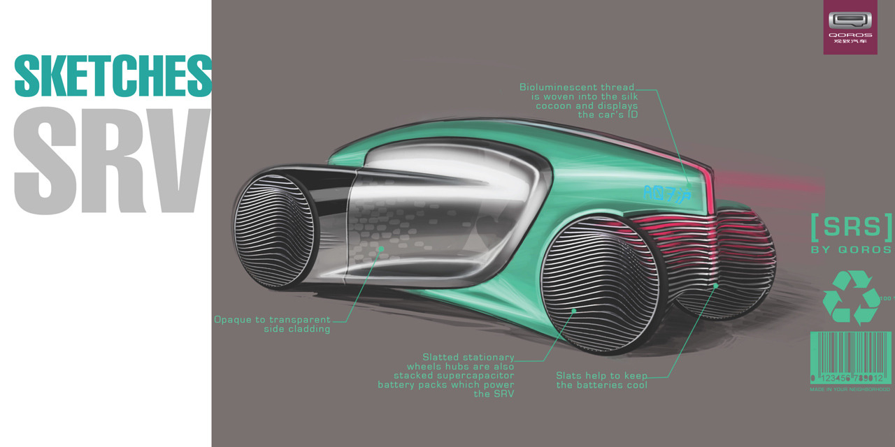 LA Design Challenge (2013): Qoros Silk Road System Concept