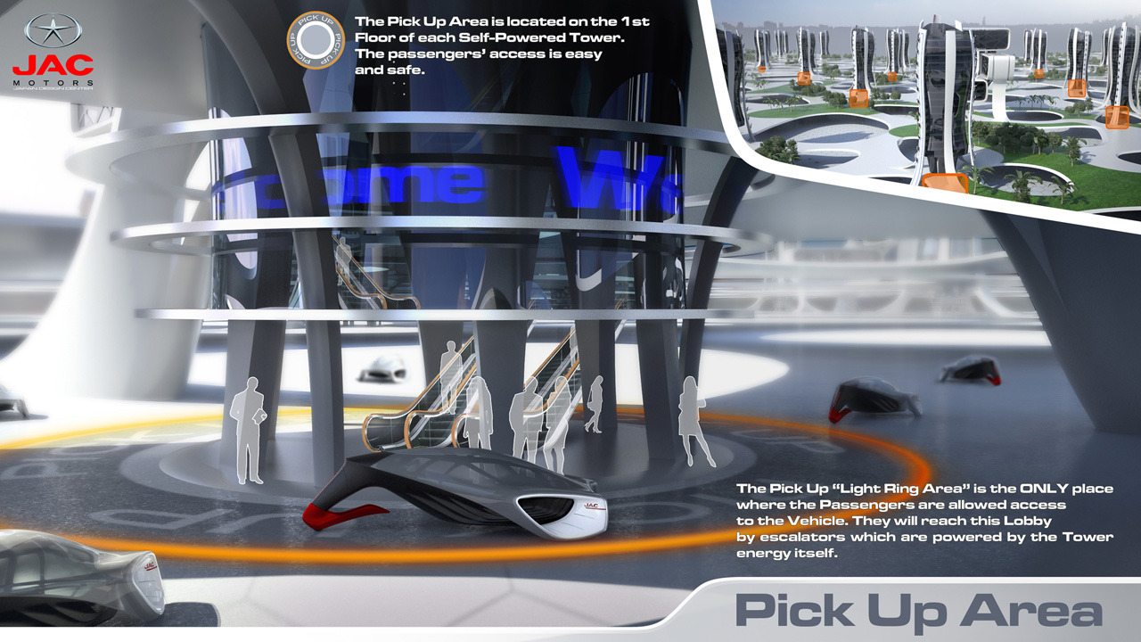 LA Design Challenge (2013): JAC Motors HEFEI - Pick-Up Area