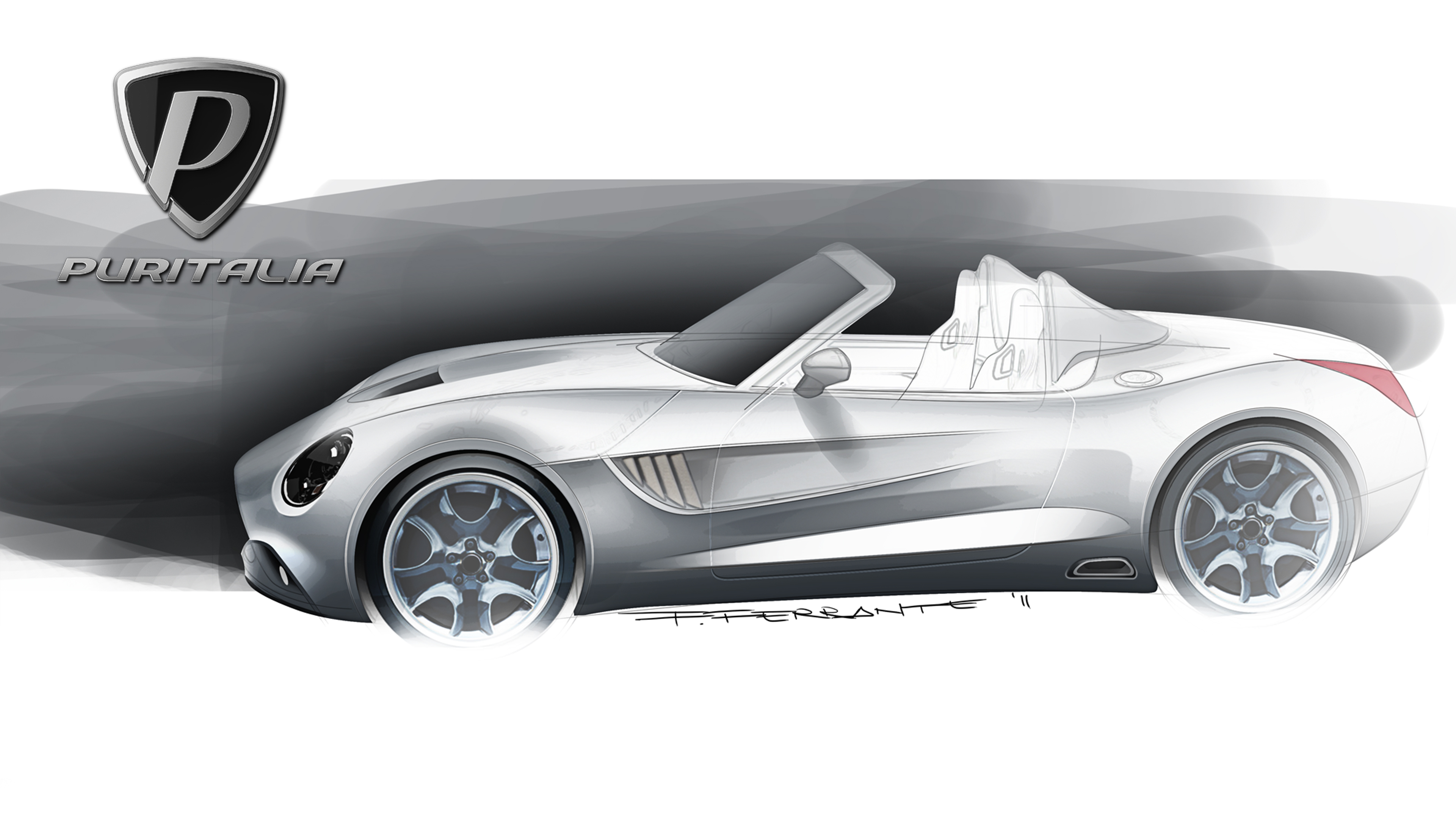 Puritalia 427 - Design Sketch by Fabio Ferrante