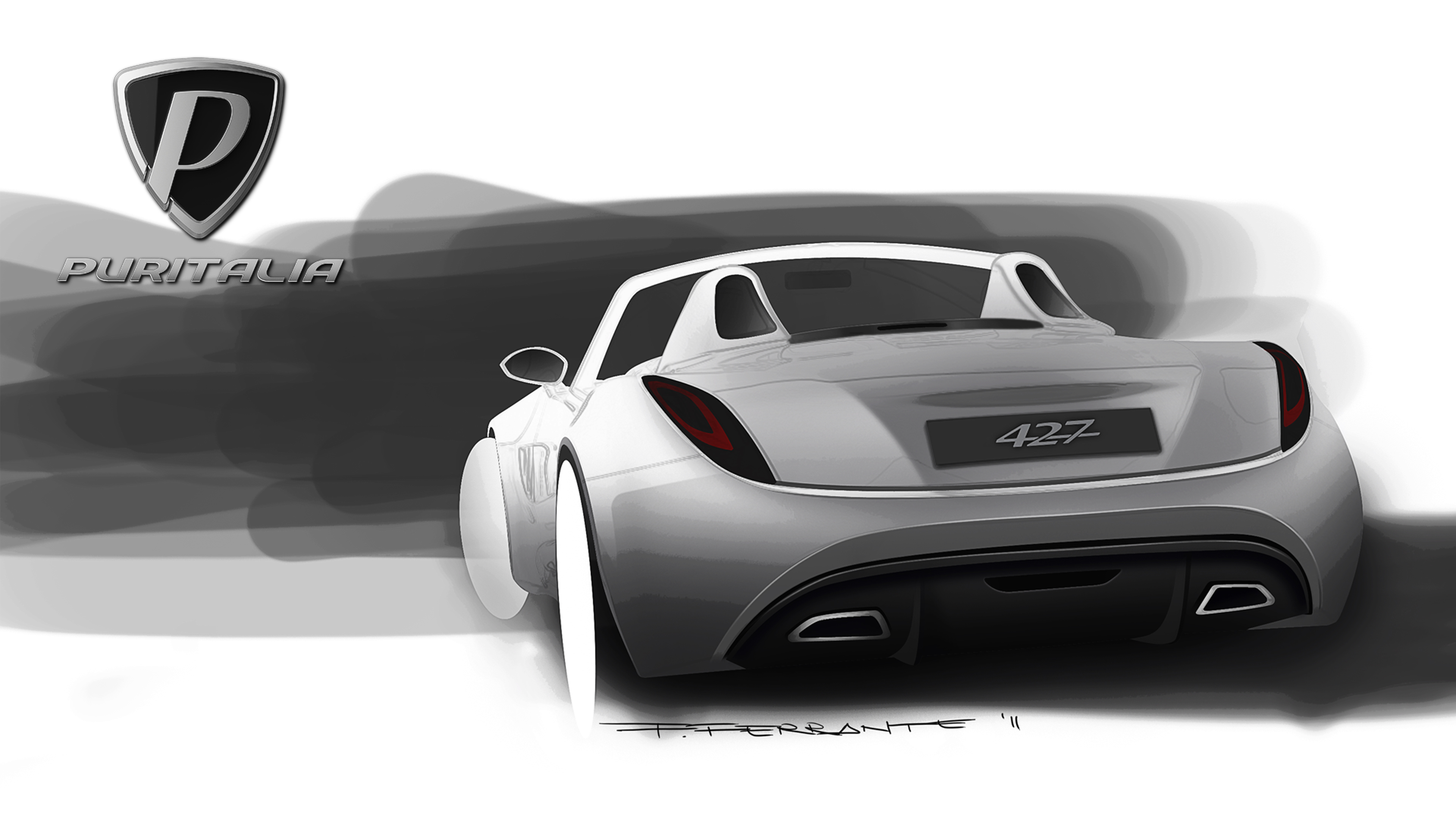 Puritalia 427 - Design Sketch by Fabio Ferrante