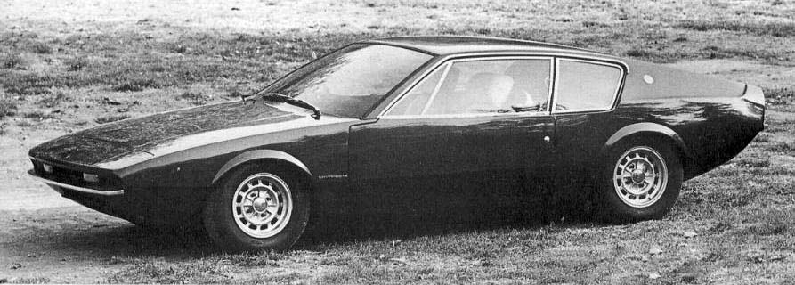 Giacobbi Sinthesis 2000 Berlinetta (1970): Designed by Tom Tjaarda