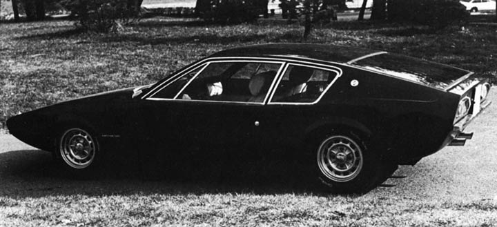Giacobbi Sinthesis 2000 Berlinetta (1970): Designed by Tom Tjaarda