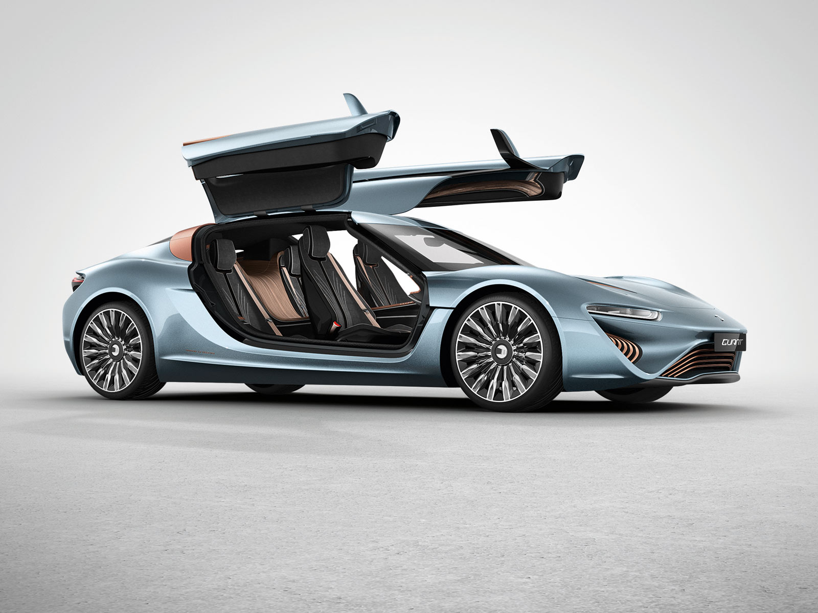 Koenigsegg quant Concept салон
