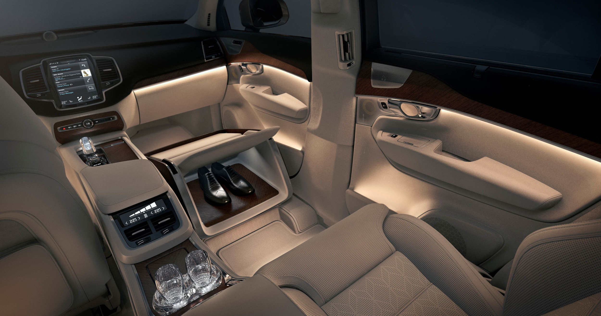 Volvo XC90 Excellence Lounge Console (2015): Interior Concept