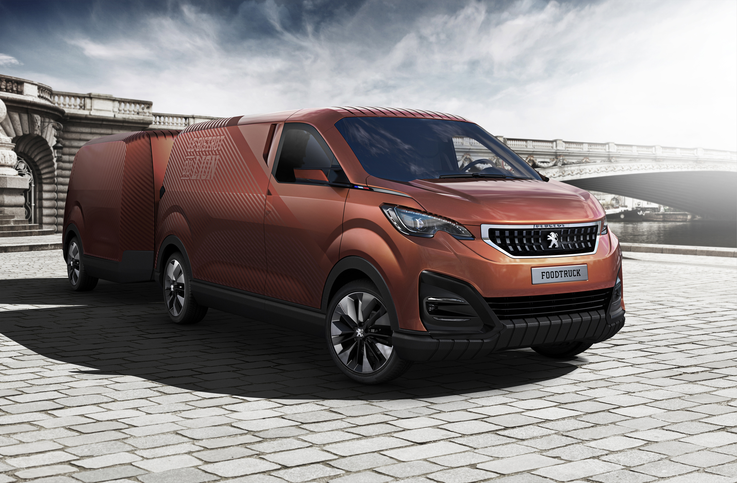 Peugeot Foodtruck Concept (2015): Le Bistrot du Lion