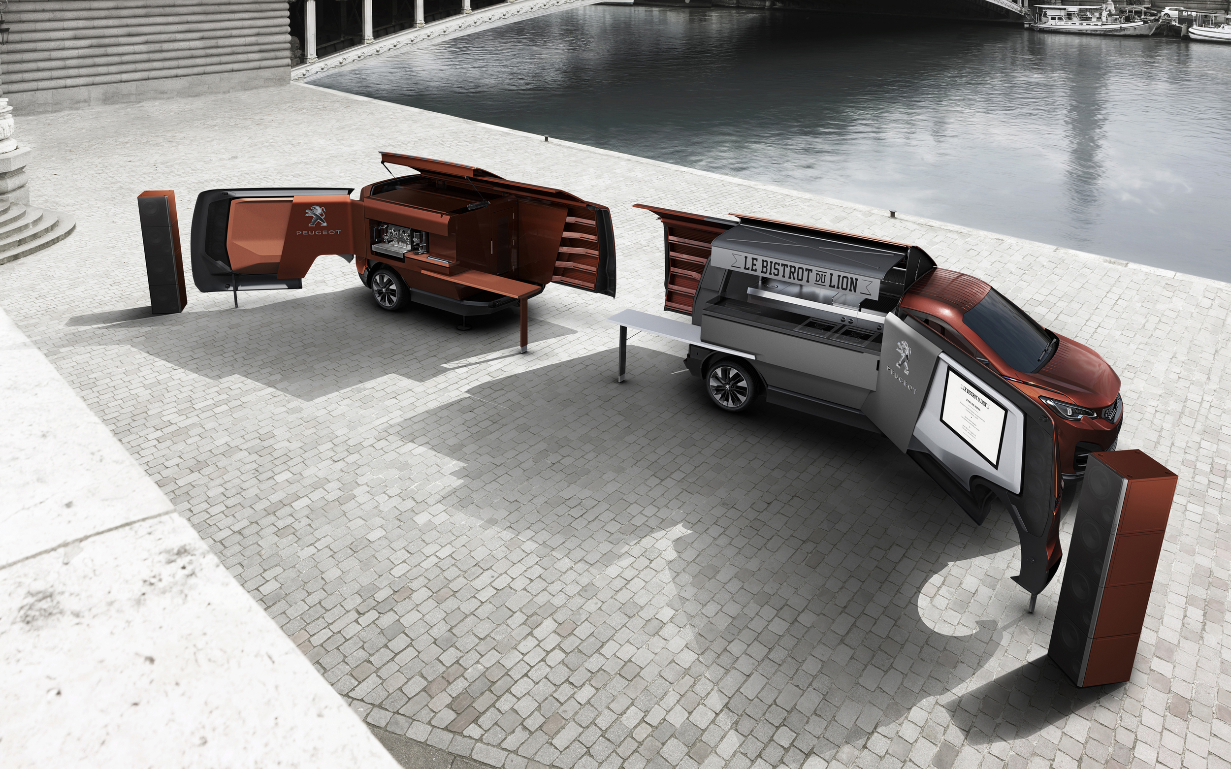 Peugeot Foodtruck Concept (2015): Le Bistrot du Lion
