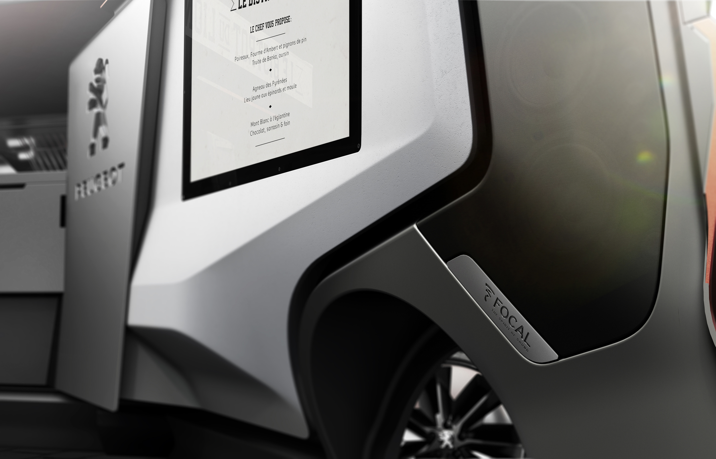 Peugeot Foodtruck Concept (2015): Le Bistrot du Lion