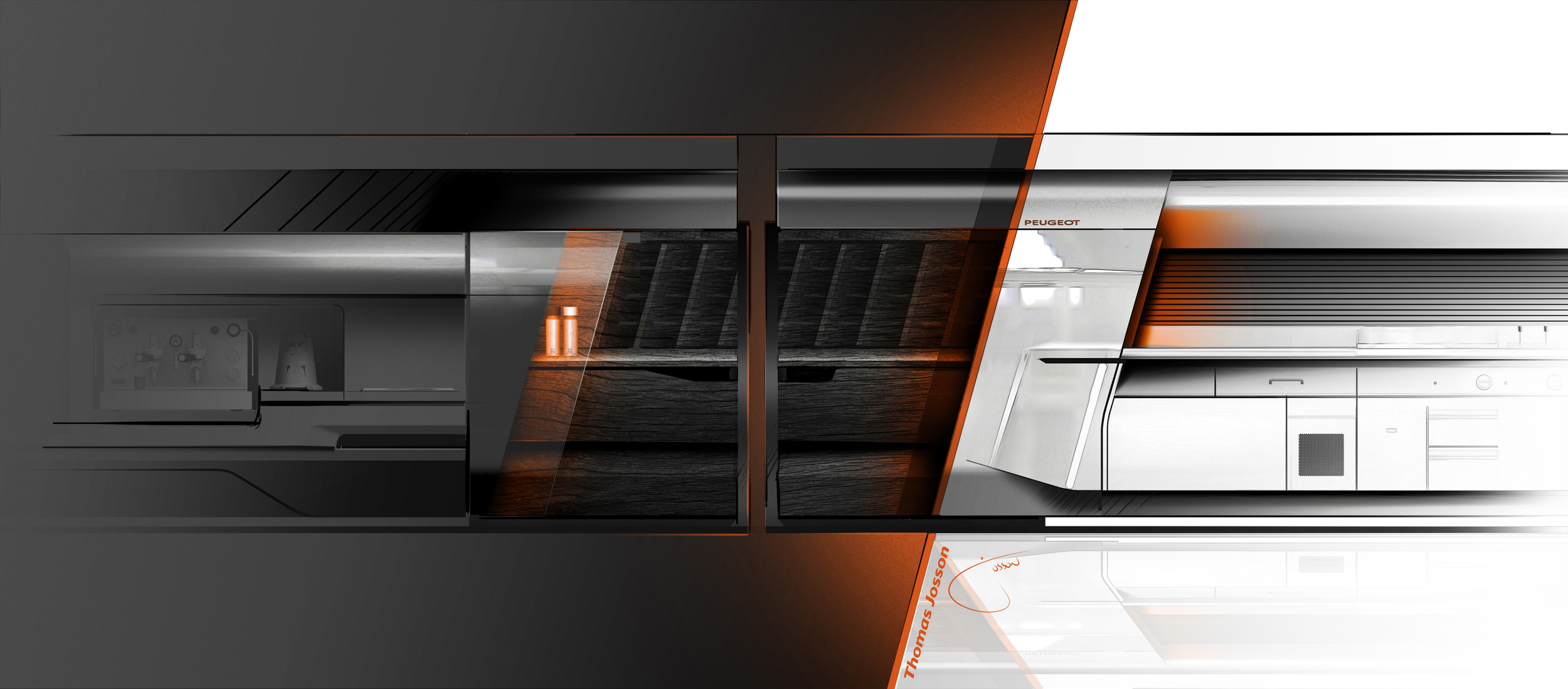 Peugeot Foodtruck Concept (2015): Le Bistrot du Lion