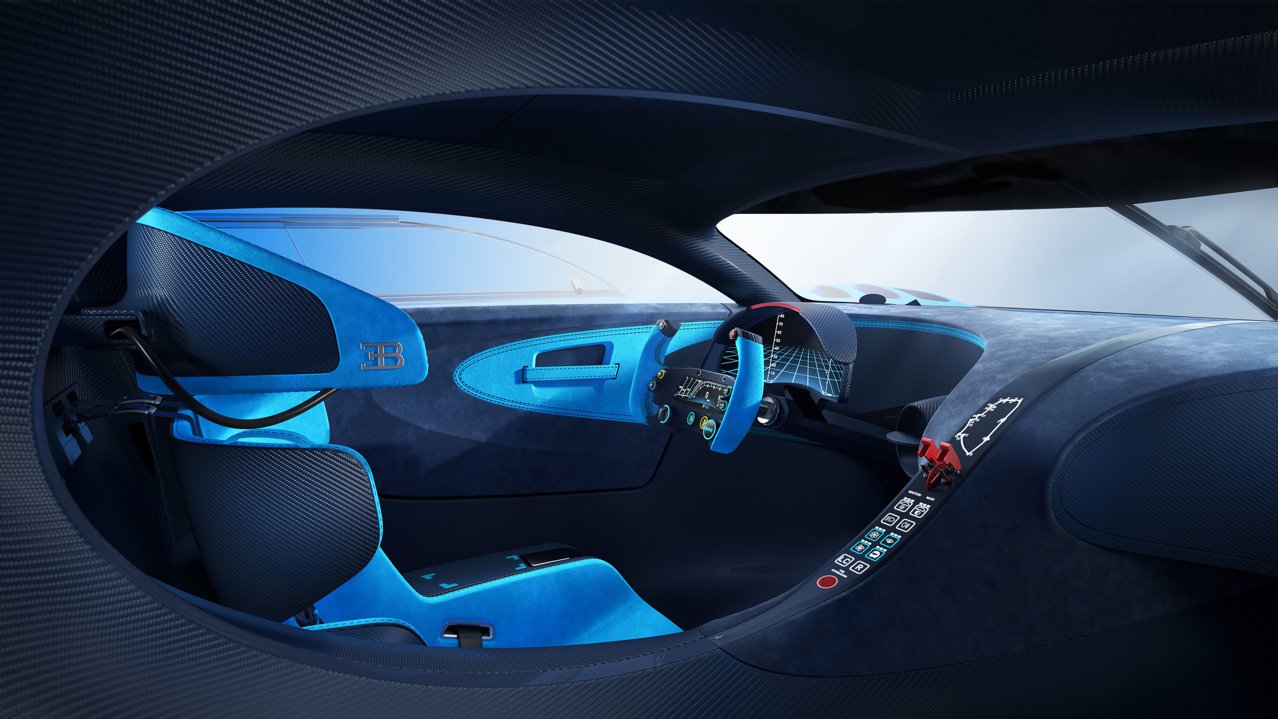Bugatti Vision Gran Turismo (2015) - Interior