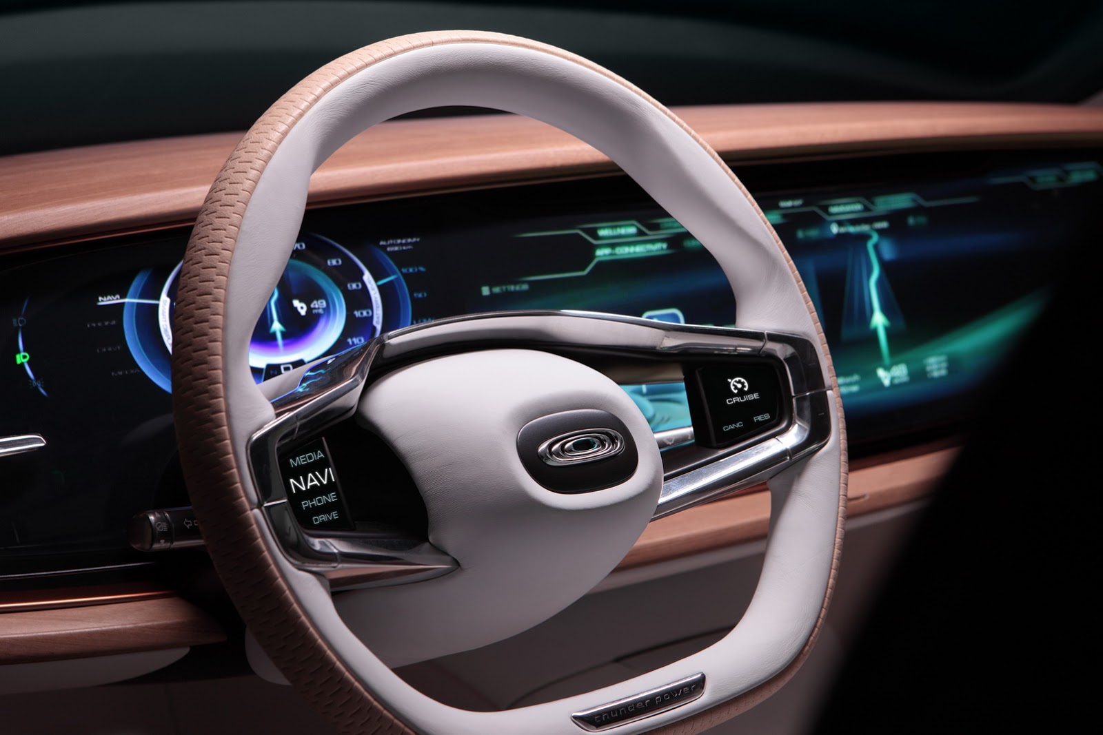 Thunder Power Sedan (2015) - Interior