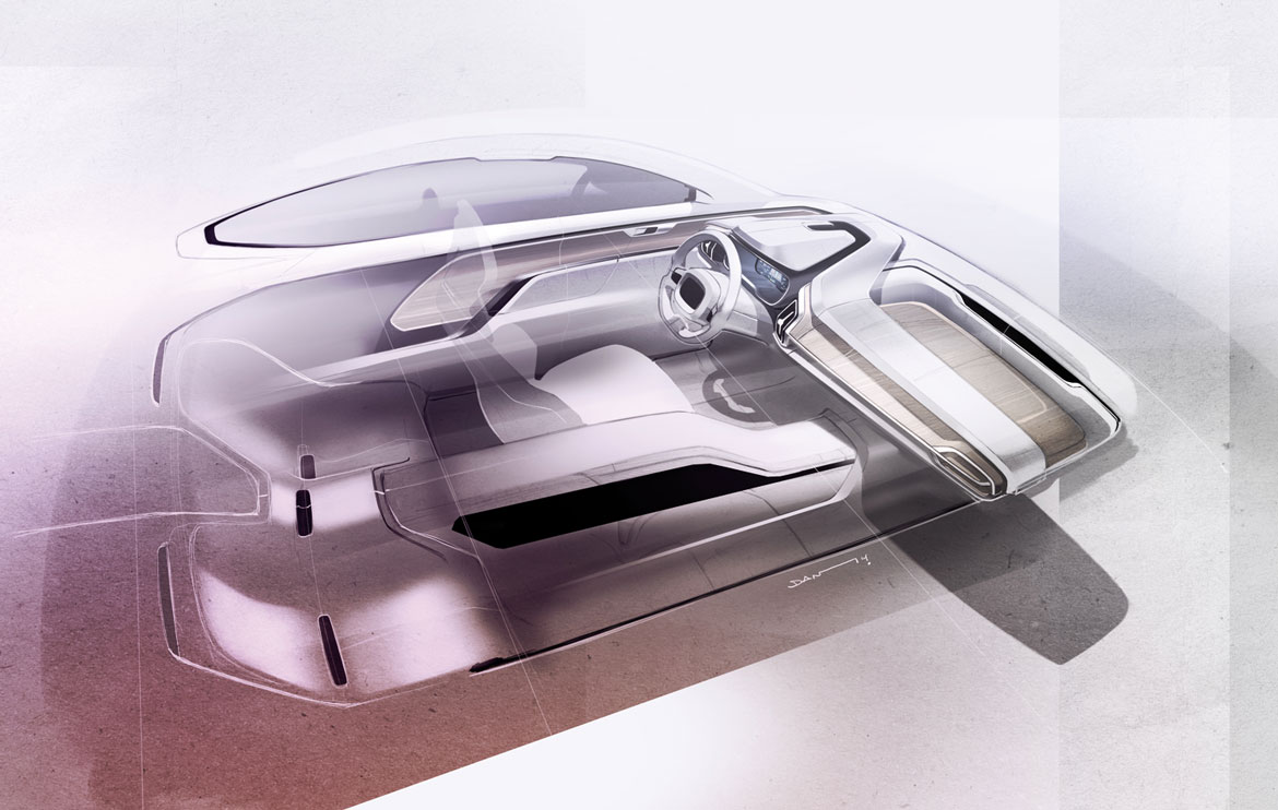 Volvo Concept 26 (2015): Design Sketch