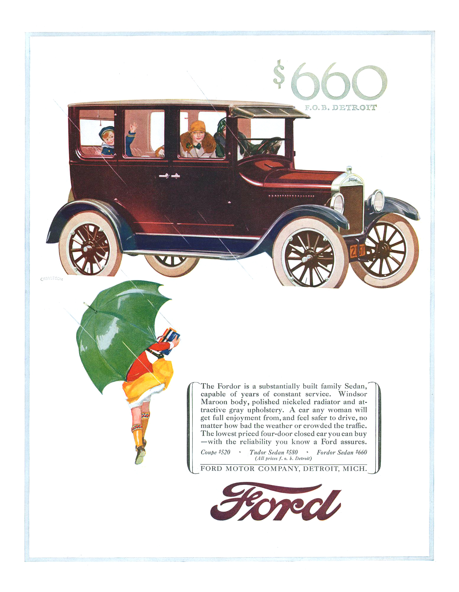 1923 Ford model t Tudor sedan