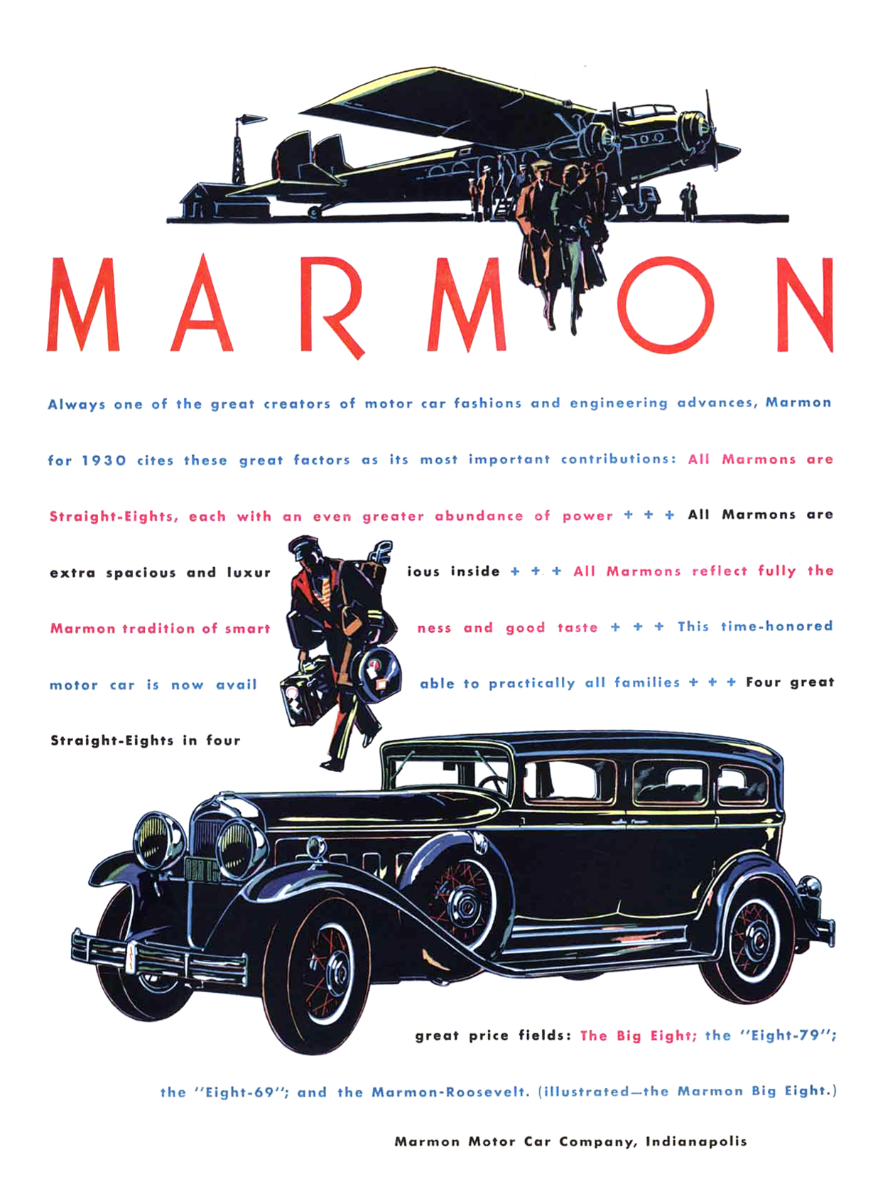 Marmon Ad (March-April, 1930) - Big Eight