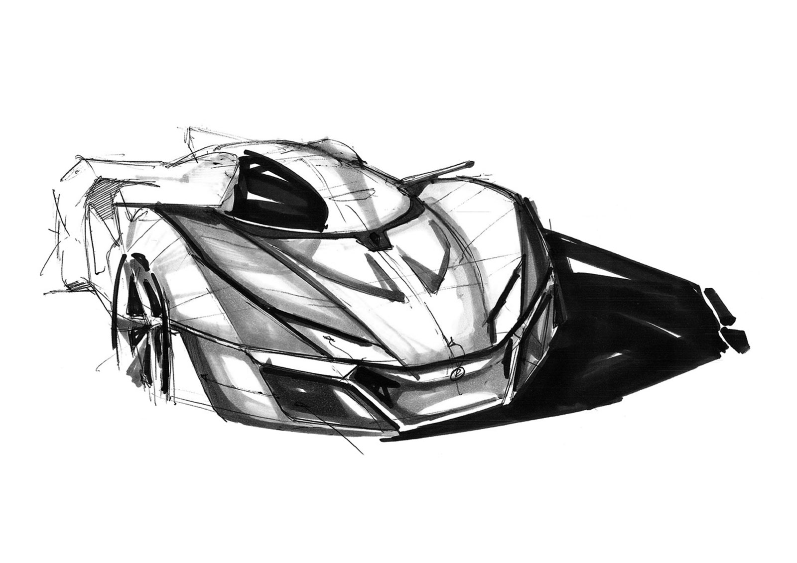 Bell & Ross AeroGT Concept (2016) - Design Sketch by Andriene Sene